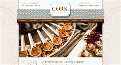 Desktop Screenshot of corkcatering.com